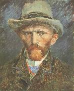 Vincent Van Gogh Self-Portrait with Grey Felt Hat (nn040 china oil painting reproduction